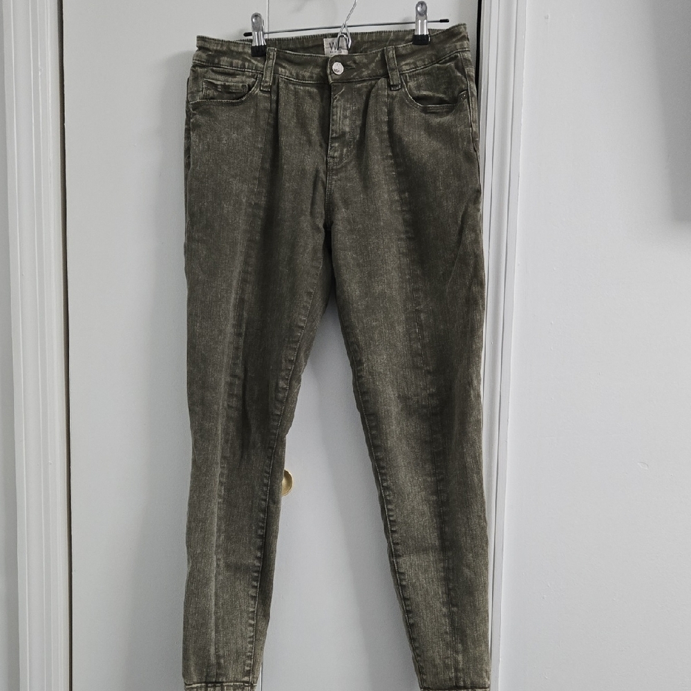 Olive Green Women's Jeans